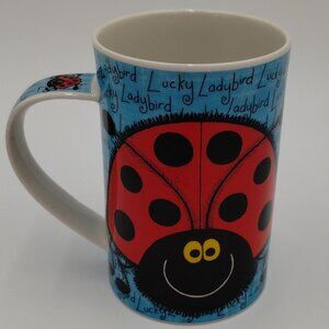 Dunoon Stoneware Scotland Lucky Ladybird LadyBug Mug